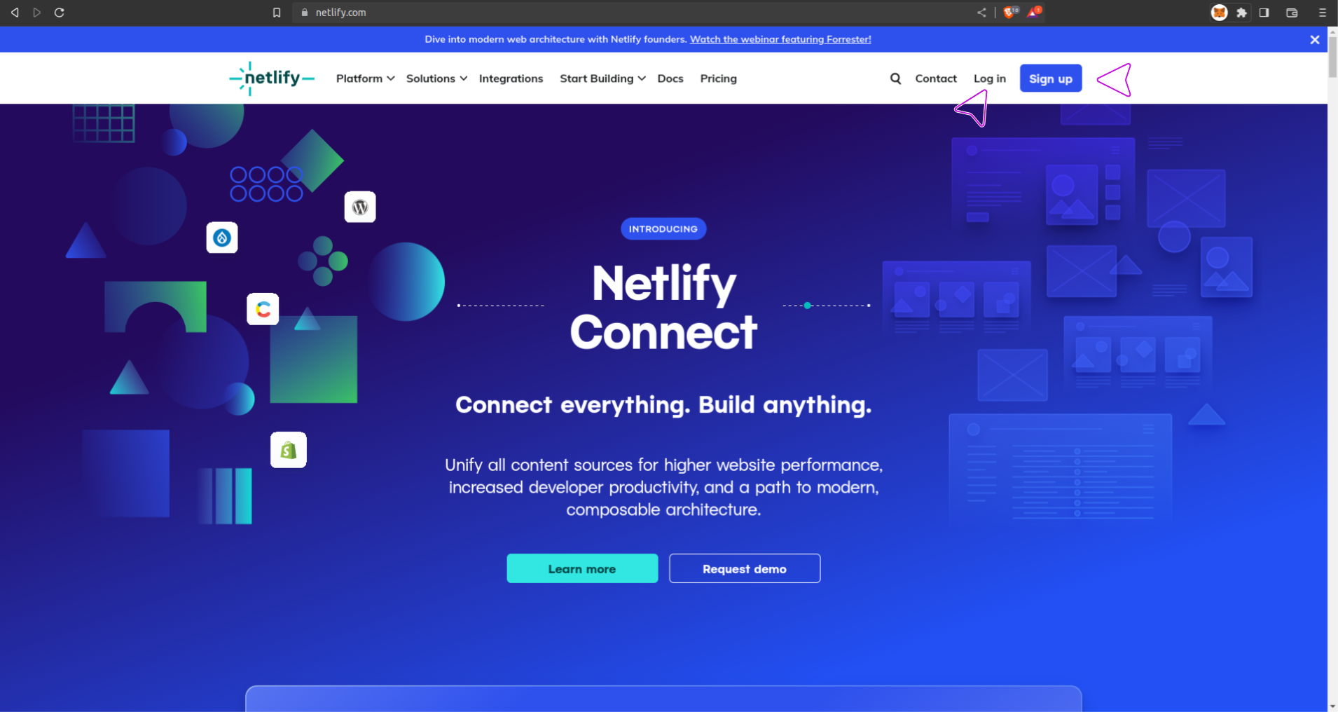 Netlify Website